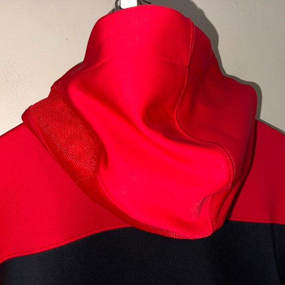 Nike NBA Atlanta Hawks Team Issue PE Therma Flex Showtime Red Hoodie Mens NEW - Picture 8 of 10